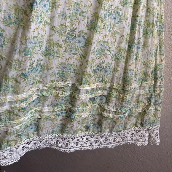 Free People Shea Printed Undersea Combo Button Back Closure Mini Dress M - Picture 12 of 16